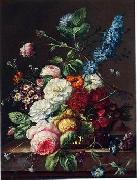 unknow artist Floral, beautiful classical still life of flowers 08 Germany oil painting reproduction